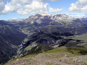 obr.3 - Skupina Sella z Monte Sief