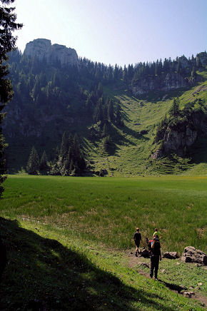 obr.3 - Bývalé jezero Seilesee