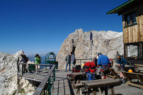 obr.7 - Příprava na Rifugio Lorenzi
